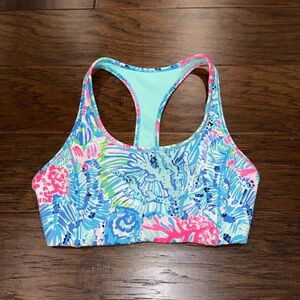 🪸Lilly Pulitzer Luxletic Sports Bra Womens XS
